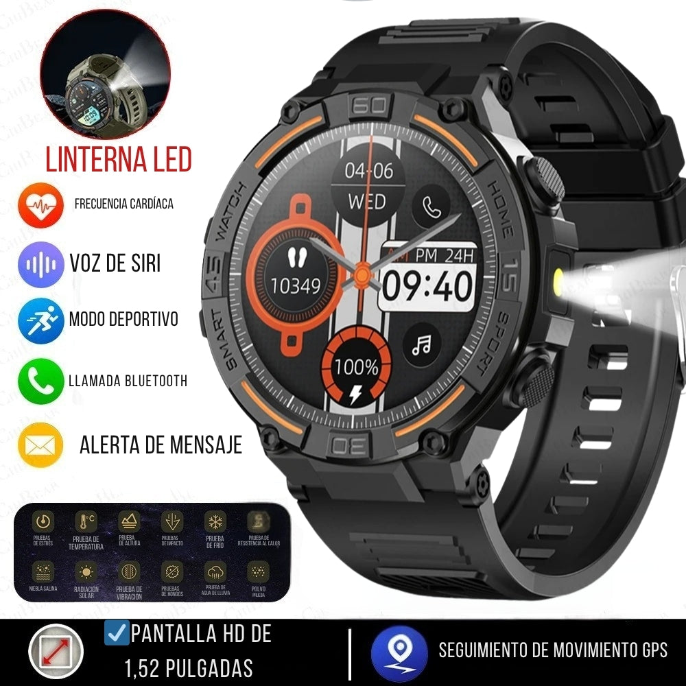 Smartwatch ChiBear Pro - Luz led
